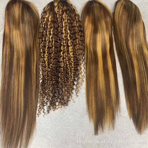 whosale Peruvian Human Hair Lace Wigs Transparent HD Lace Wigs For Black Women Full Lace Wigs Hair Extensions